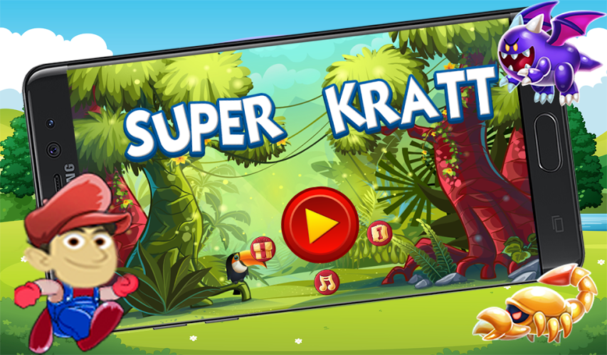 Super Wild Jungle Kratt Game ★截图1