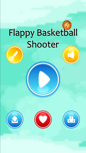 Flappy Basketball Shooter截图3