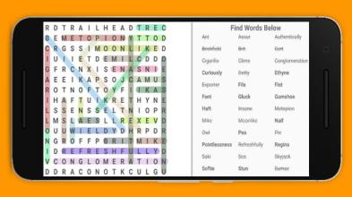 Free Word Search Game English截图2