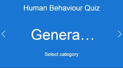 Human Behaviour Quiz截图1