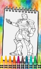 Super Iron Man Coloring Book截图3