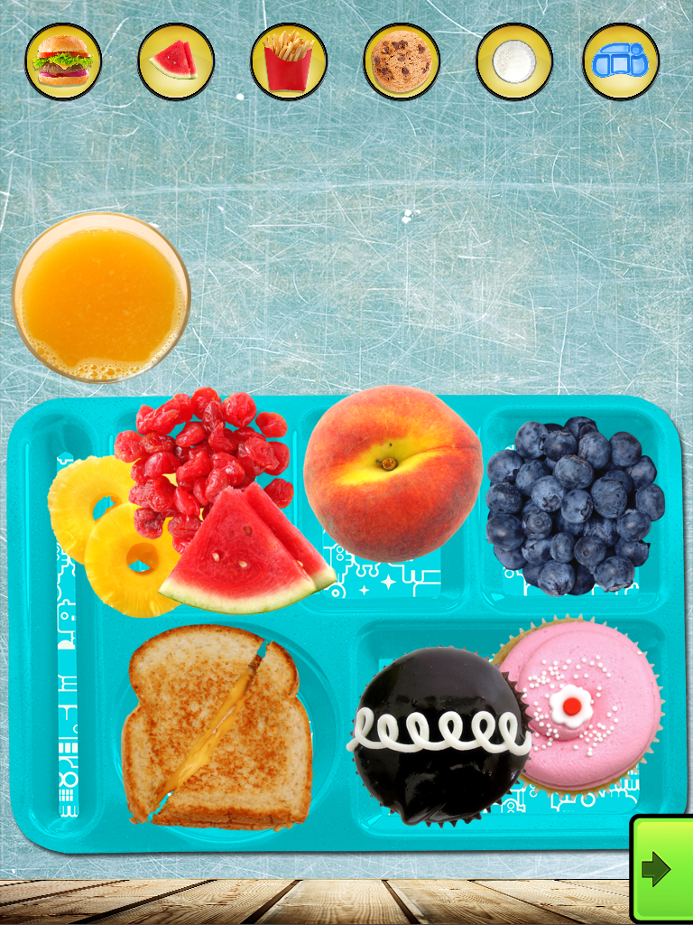 School Lunch Food Maker FREE截图4