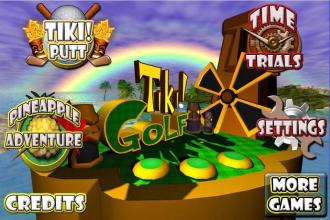 Tiki Golf 3D FREE截图1