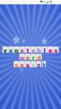 vegetables word search截图1