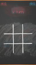 Tic Tac Toe On Blackboard截图3