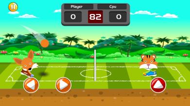 Jungle Animal Soccer截图2