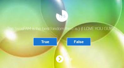 True Or False 5SOS Quiz截图2