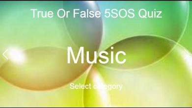 True Or False 5SOS Quiz截图1