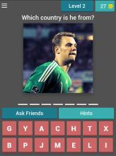 Football player country quiz截图4