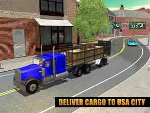 USA Truck Parking Sim 2017截图3