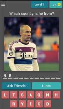 Football player country quiz截图1