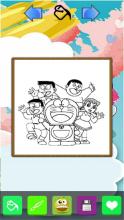 Doramon Coloring book 2截图4