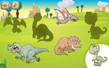 Dino World Kids Puzzle截图4