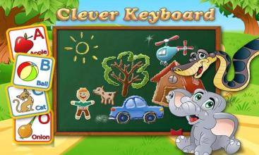 Clever Keyboard: ABC Learning截图1