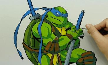 How To Draw Ninja Turtles截图2