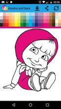 masha and bera coloring fun截图4