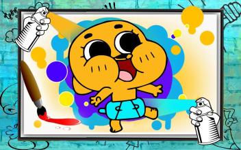 Gumballl : Coloring for Darwin截图1