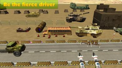 Army War Truck Driver截图2