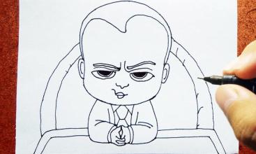 How To Draw Boss Baby截图1