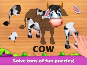 Baby Wooden Jigsaw Puzzle截图1