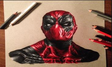 How To Draw Deadpool截图2