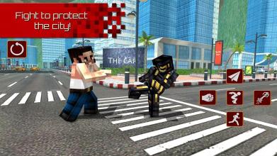 Block Spider Hero in City截图2