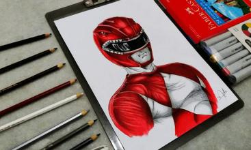 How To Draw Power Rangers截图3