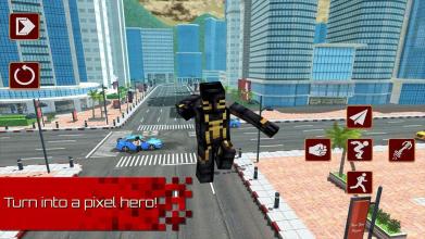 Block Spider Hero in City截图1