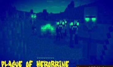 Plague of Herobrine addon MCPE截图1