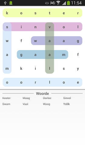 Afrikaanse Woord Soek截图2