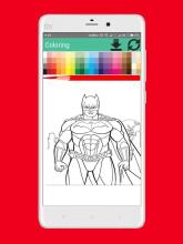 Coloring Super Hero Books截图1