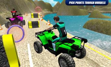 Quad Bike Parking Game 3D截图2