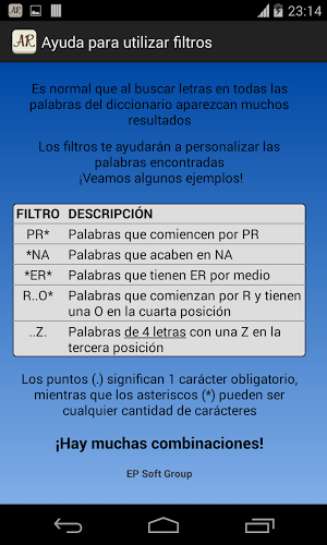 Apalabrados Resolver (español)截图3