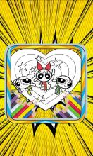 Power Girls Coloring Book截图1