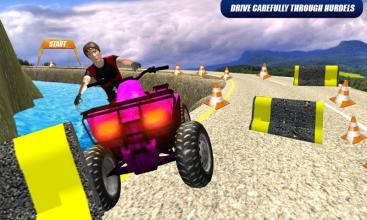 Quad Bike Parking Game 3D截图3