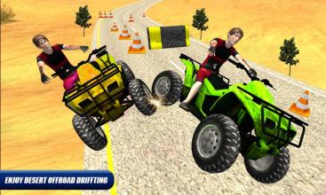 Quad Bike Parking Game 3D截图5