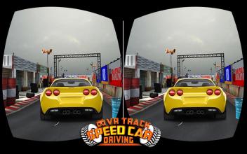 VR Track Speed Car Driving截图2