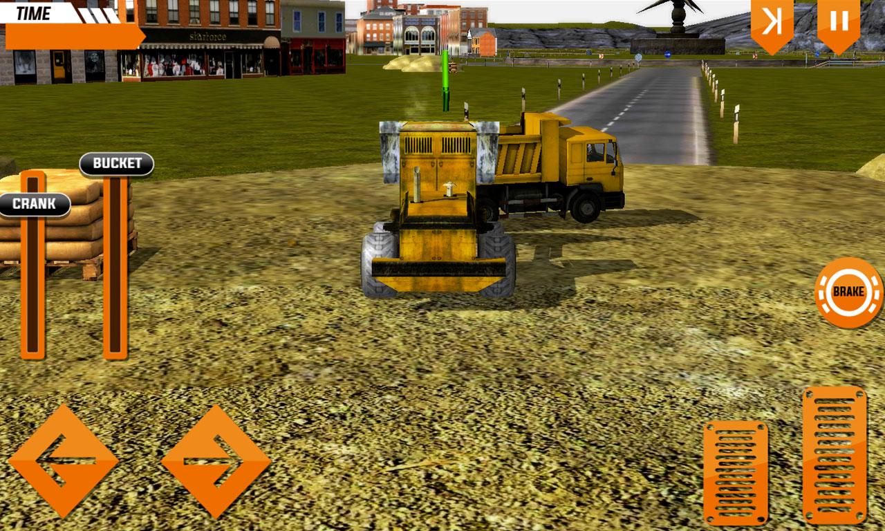 Construction Truck Hill Sim截图5