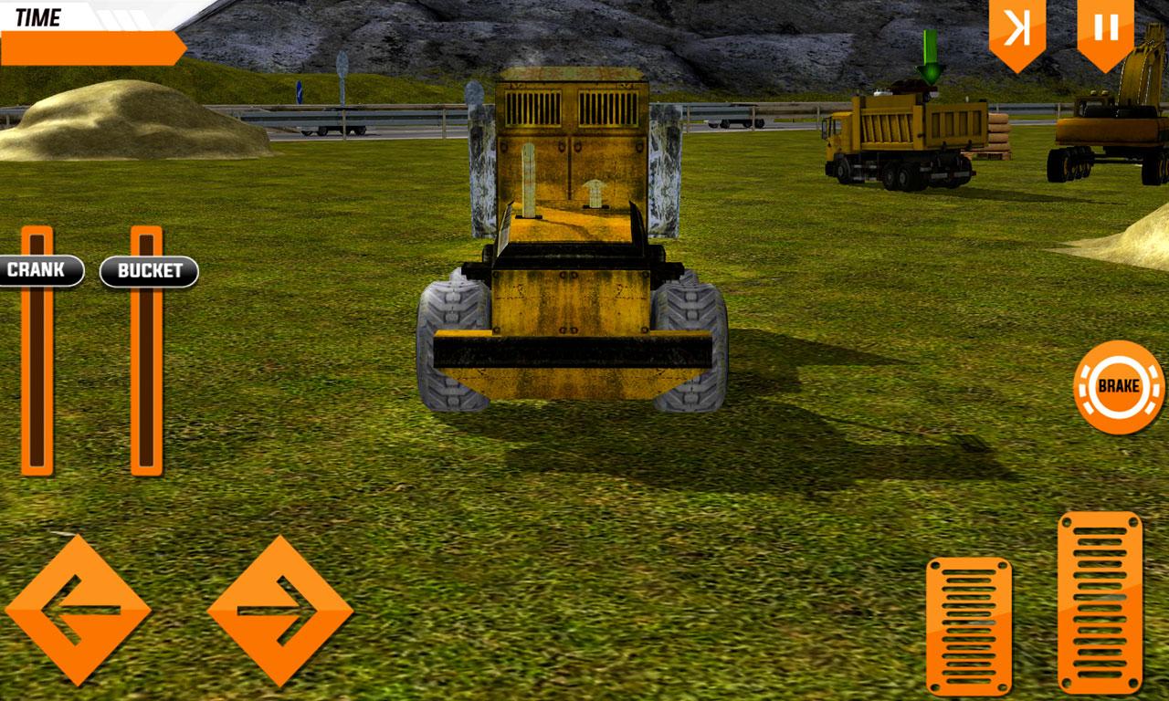 Construction Truck Hill Sim截图4