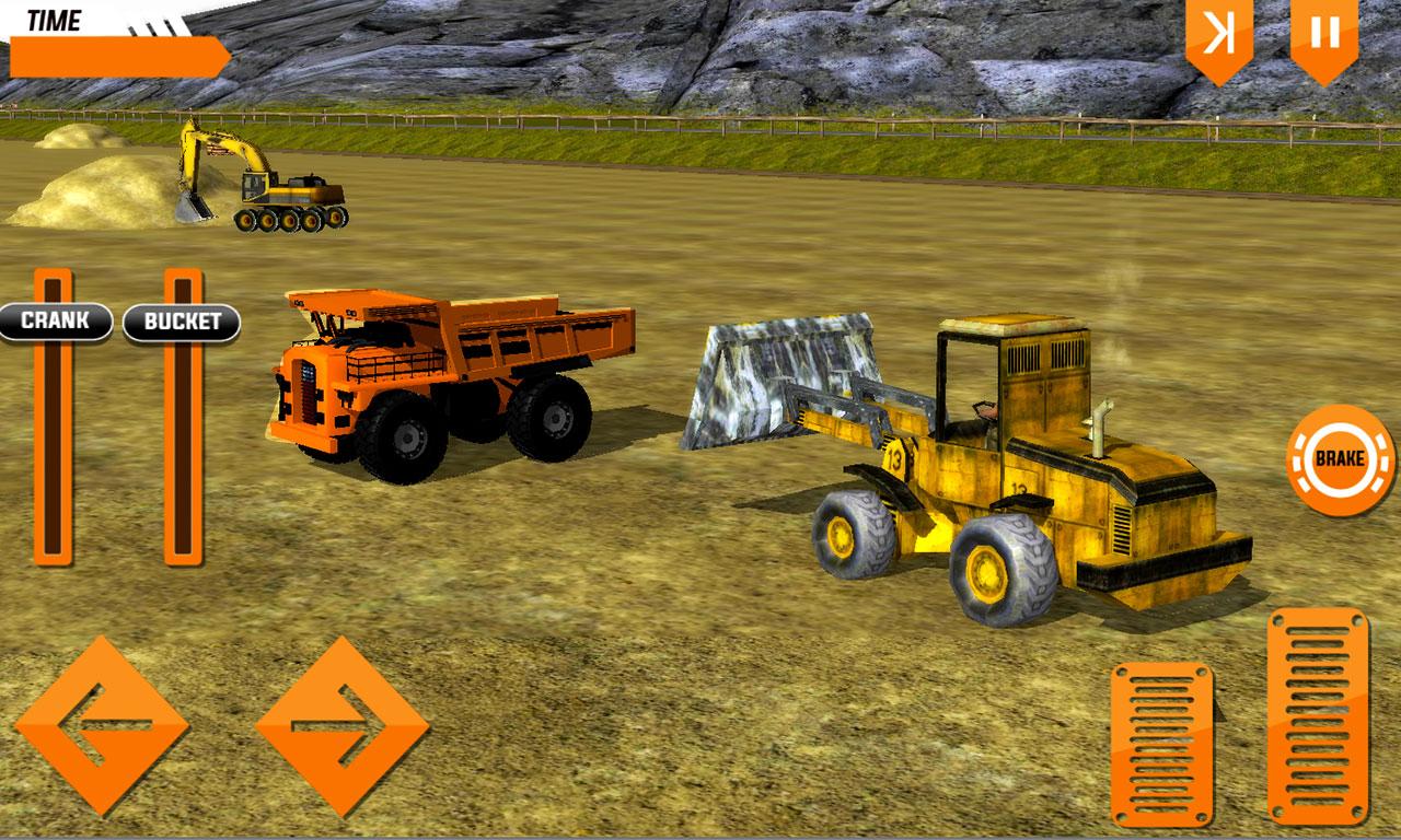 Construction Truck Hill Sim截图2