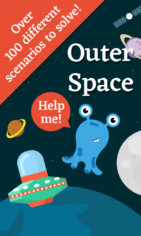 Outer Space: Alien Puzzle Game截图1