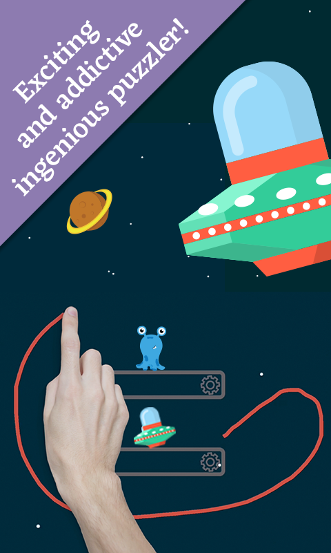 Outer Space: Alien Puzzle Game截图3