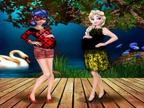 Ladybug & Ice Queen Pregnant截图2
