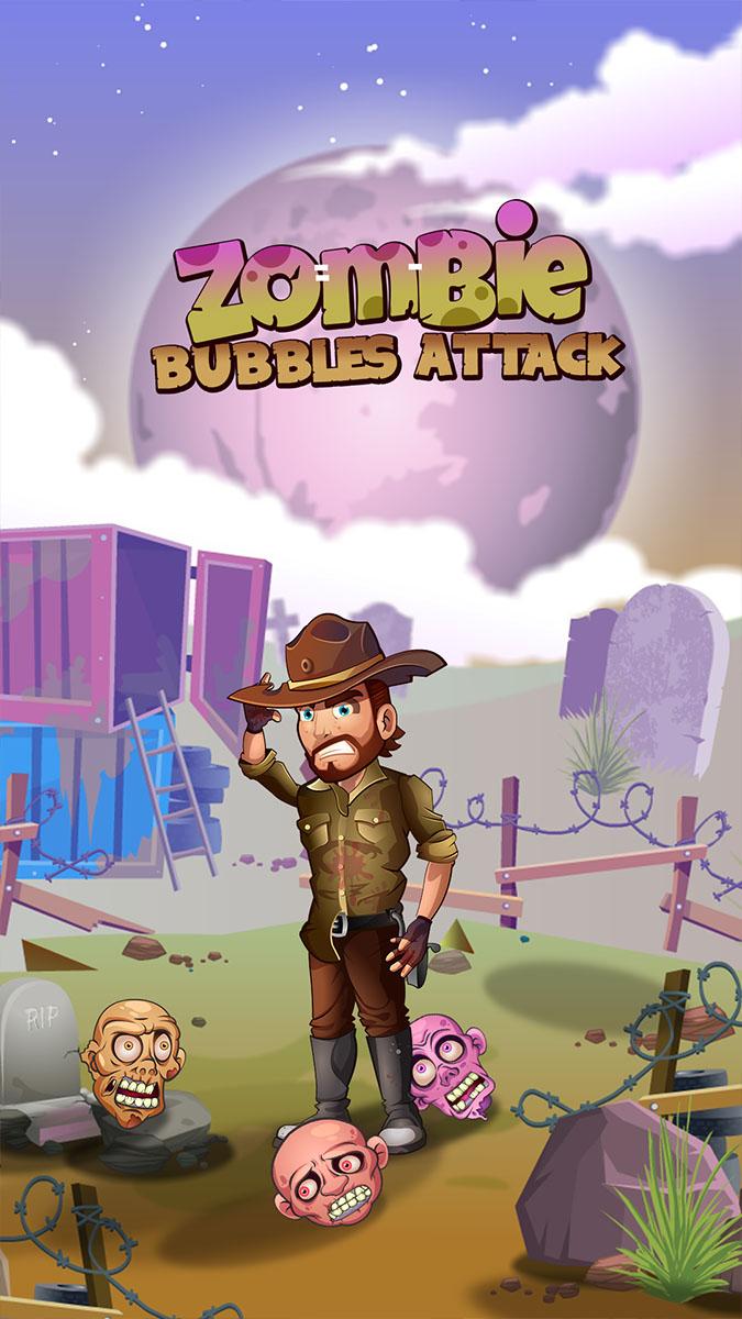 Bubble Shooter - Zombies截图1