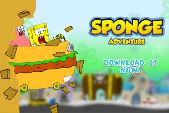 Sponge Race Car Rush Adventures截图3