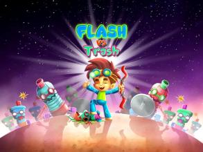 Flash vs Trash : Tower Defense War截图1