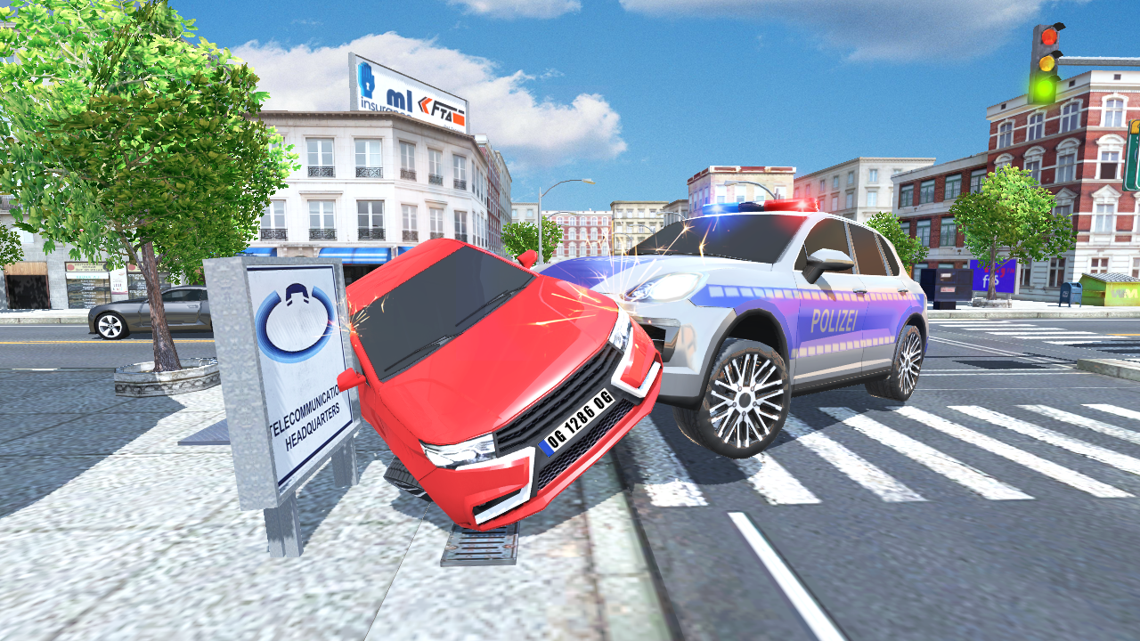 Offroad Police Car DE截图3