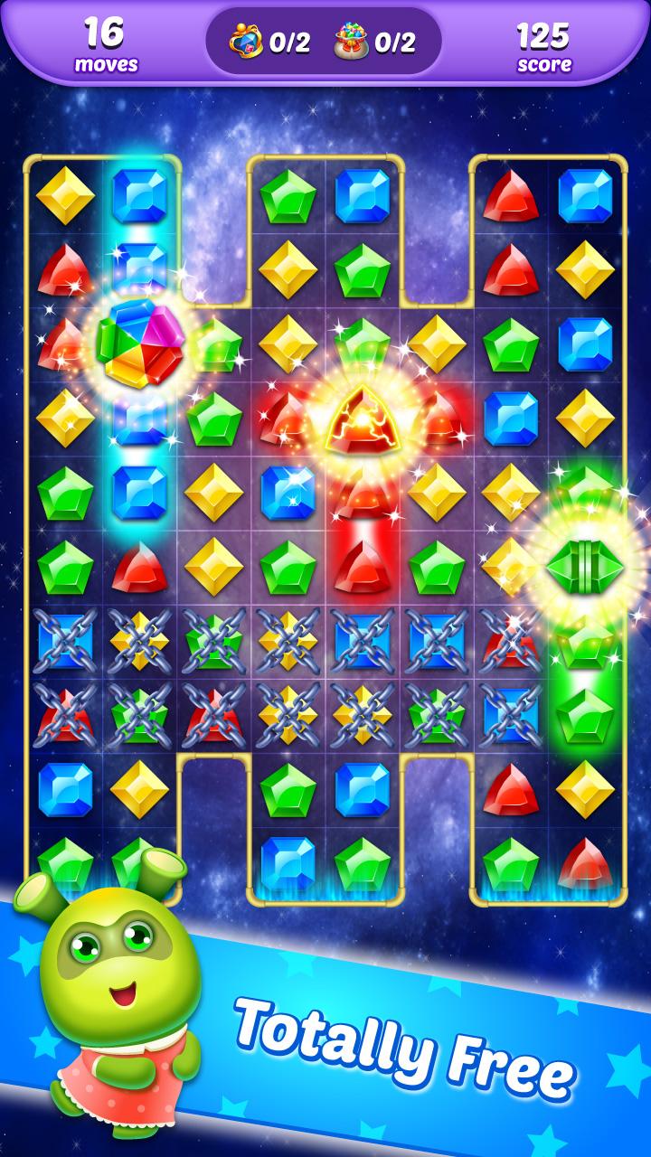 Gems Match 3: Puzzle Mania截图1