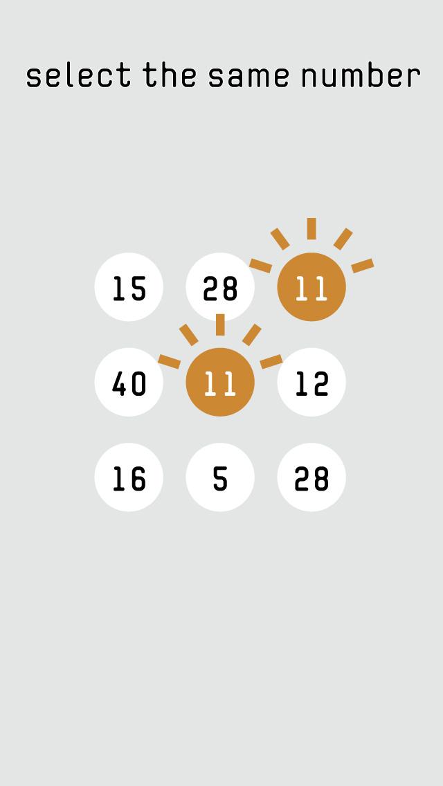Number Match brain&puzzle game截图2