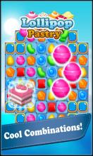 Lollipop & Pastry Match 3截图3